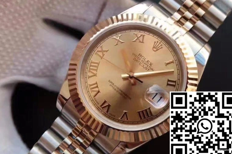 126333-007 Rolex Wrapped Dial Gold 41mm Datejust 0302
